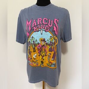 Comfort Colors Light Blue Marcus King T-Shirt